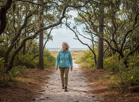 Outer Banks Nags Head Woods Trail